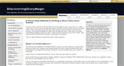 Desktop Screenshot of discoveringstorymagic.com