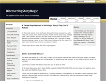 Tablet Screenshot of discoveringstorymagic.com